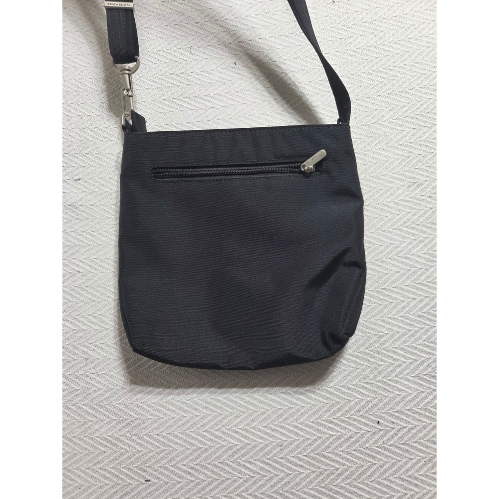 Travelon Anti-Theft Mini Crossbody Bag Black RFID Travel Purse 42459